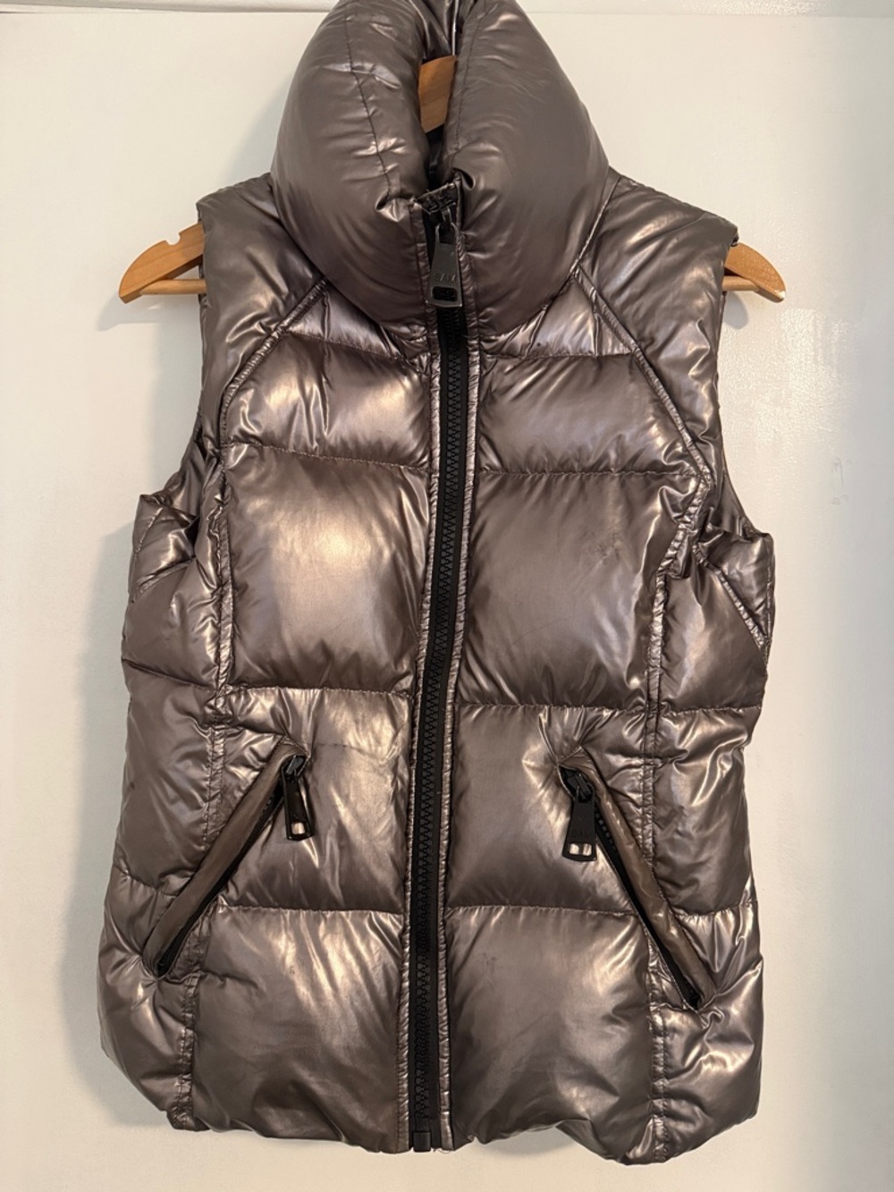 SAM Metallic Puffer Vest